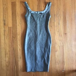 VICI Dolls suede body con mid dress